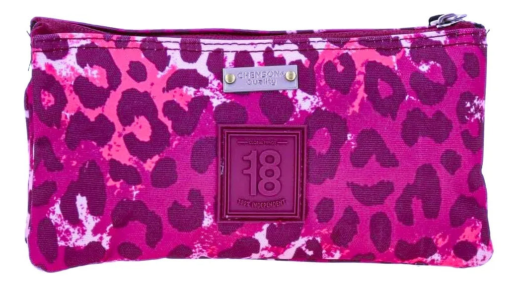Disney Villains Primary School Backpack, Lunchbox and Pencil Case Set by Chenson, Bubblegum Pink Print