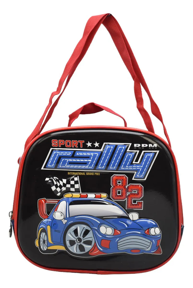 Mochila Auto Azul Kit 3pz Primaria Ll24bpp501 Azul Oscuro 3d