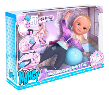 Nancy Yoga Class Con Pelota Y Poster Incluidos Famosa
