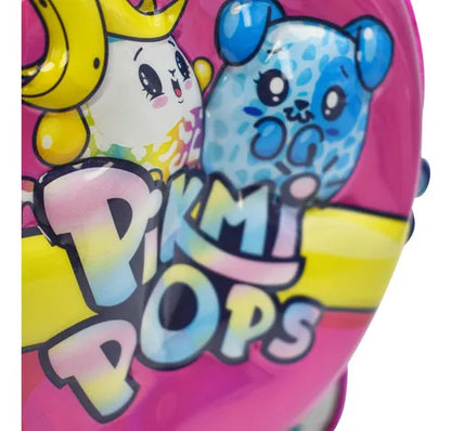 Lonchera Pikmi Pops Surprise 3d Termica 2717 Original Atm Cd Violeta/gris 3d