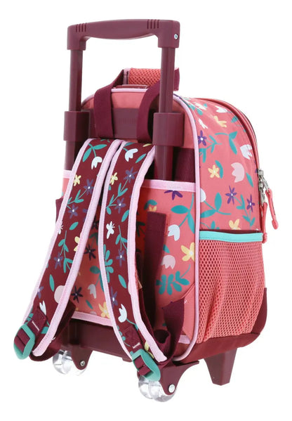 Mochila Con Ruedas Happy Girl Unicornio Kinder Chenson