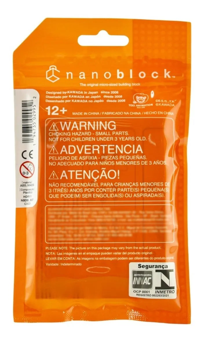 Dragon Ball Z Pack 3 Figuras 2 Accesorios 290pz Nanoblock 290 Dragon Ball Z