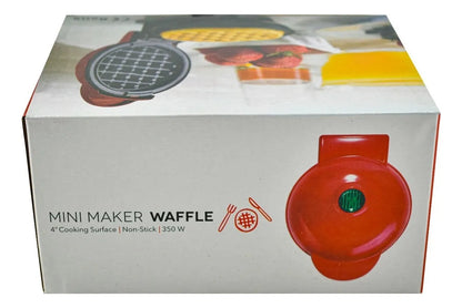Wafflera Vh Home WP-MK03 Roja Teflón Antiadherente Eléctrica