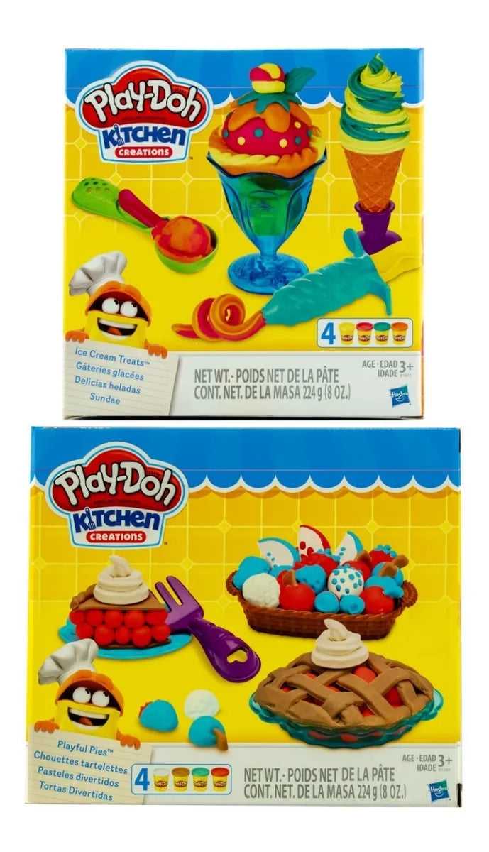 Play Doh Pack Delicias Heladas Y Pasteles Divertidos Hasbro