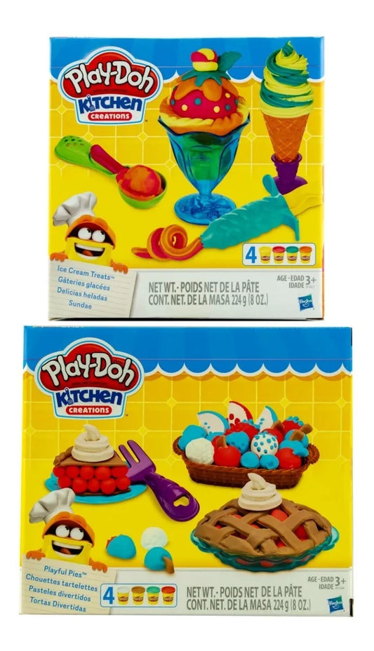 Play Doh Pack Delicias Heladas Y Pasteles Divertidos Hasbro