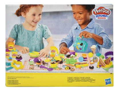 Play Doh Kitchen Creations Cafe Y Te 397g Hasbro Multicolor