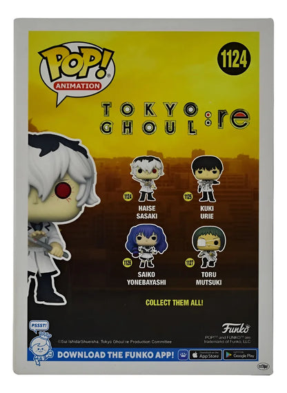 Tokyo Ghoul Re Haise Sasaki #1124 Animation Funko Pop