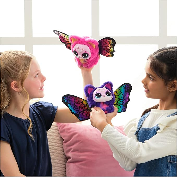 Bloomables By Hatchimals, Kittyfly Surprise, Juguete De Flor Interactiva Con Transformación Y Revelación Repetible, Más De 100 Sonidos Y Reacciones, Juguetes Para Niños Y Niñas