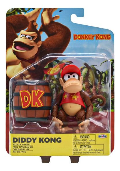 Donkey Kong Pack 2 Figuras Con Accesorios Jakks Pacific