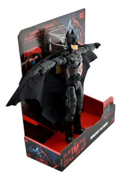 Batman Traje De Alas Figura 30 Cm Luz Y Sonido Spin Master