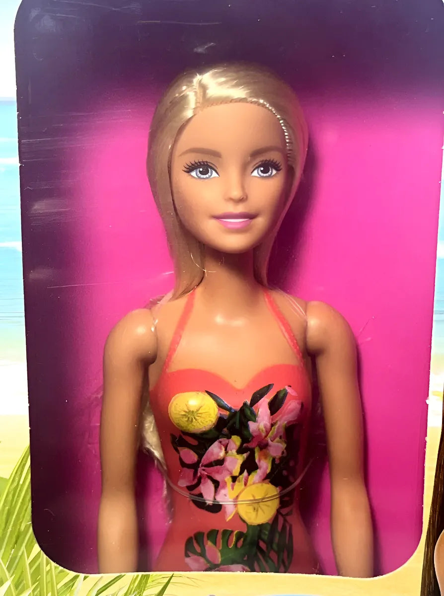 Barbie Piscina Pileta Con Muñeca Mattel Ghl91