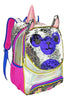 Wily Wt378 Fuchsia Unicorn Reversible Primary Backpack