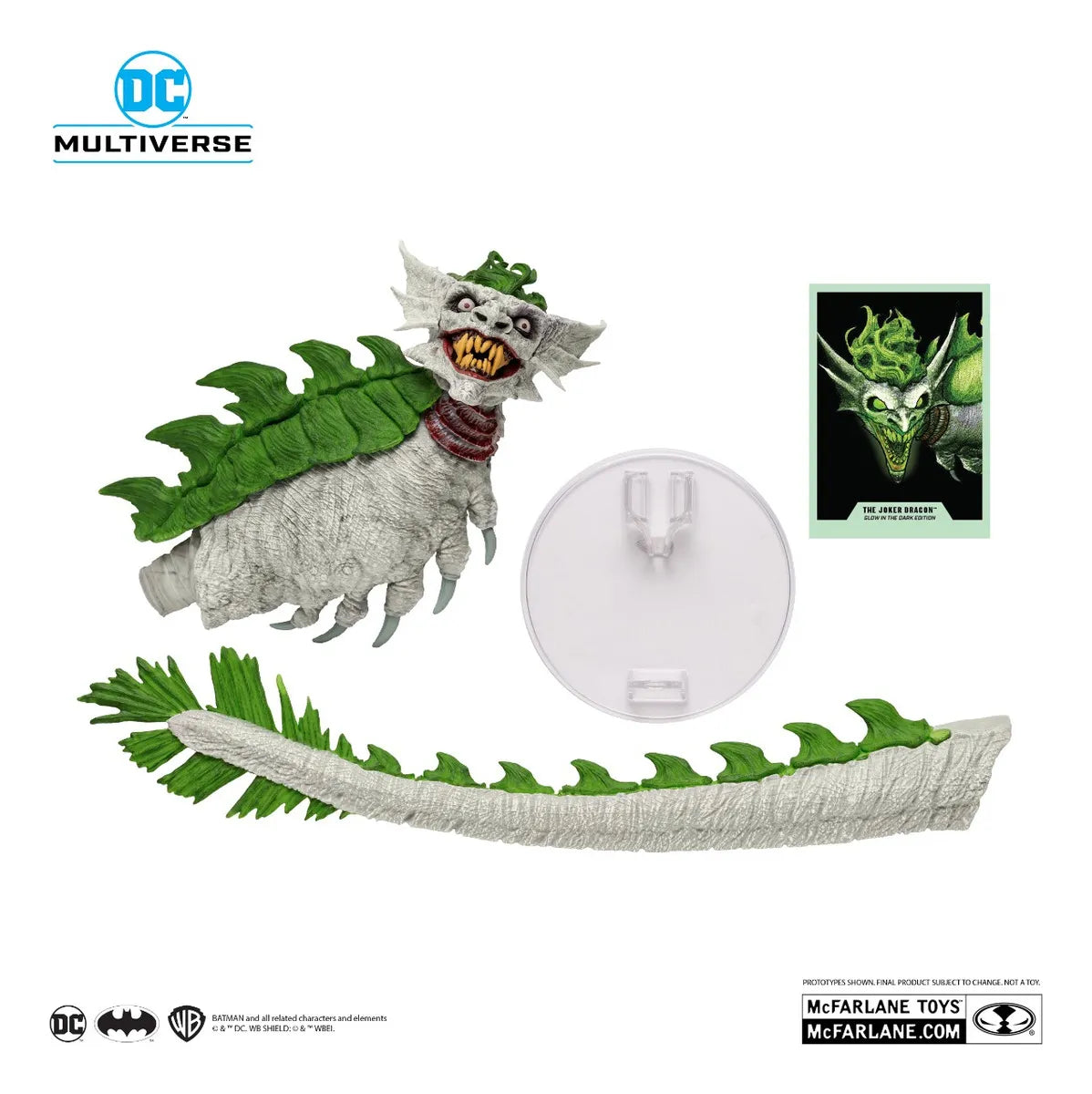 Figura Coleccionable McFarlane Dragón de Joker DC Comics Articulada