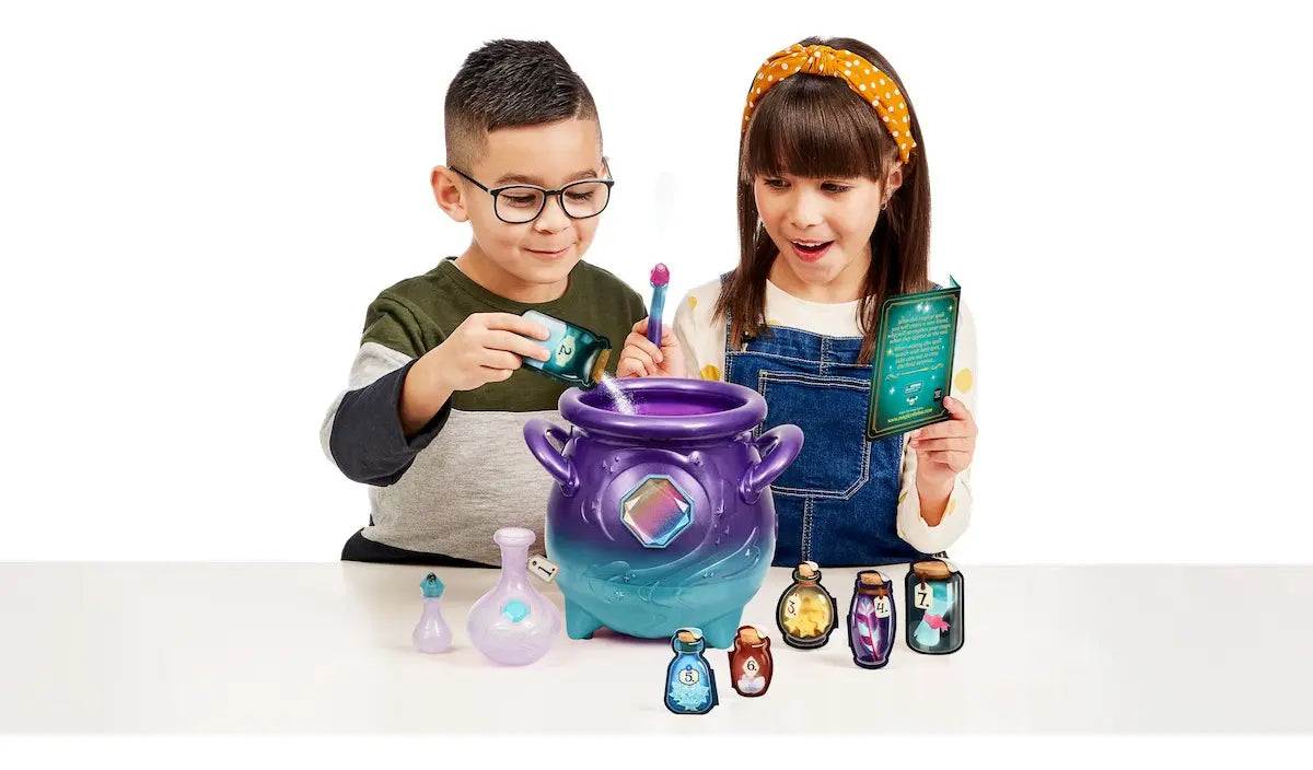 Magic Mixies Caldero Magico Morado Arcoiris 50 Sonidos Moose