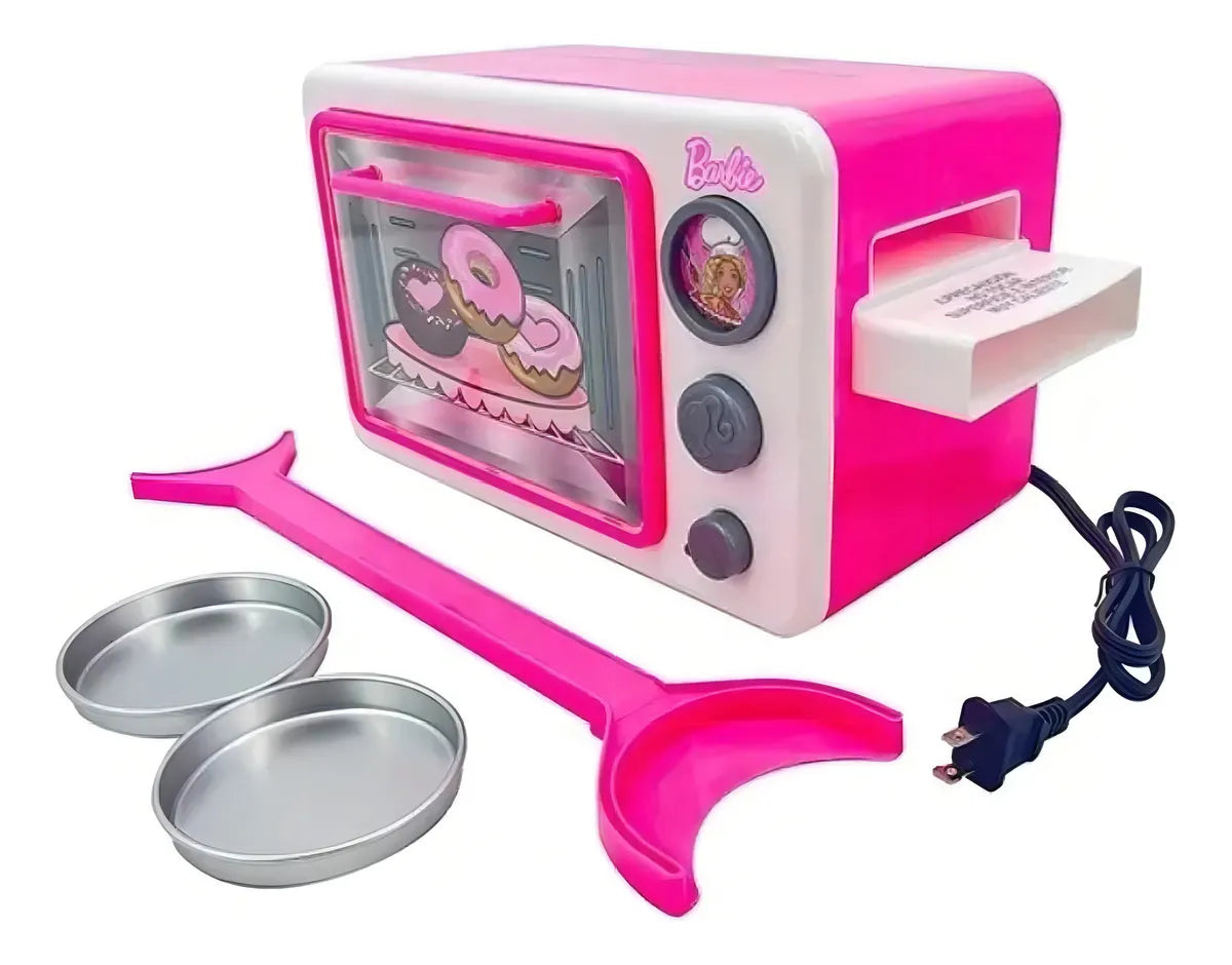 Barbie Hornito Electronico 4 Accesorios Mattel Rosa