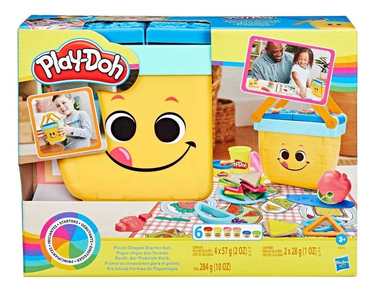 Set De Masas Play-doh Primeras Creaciones Para El Pícnic 3+