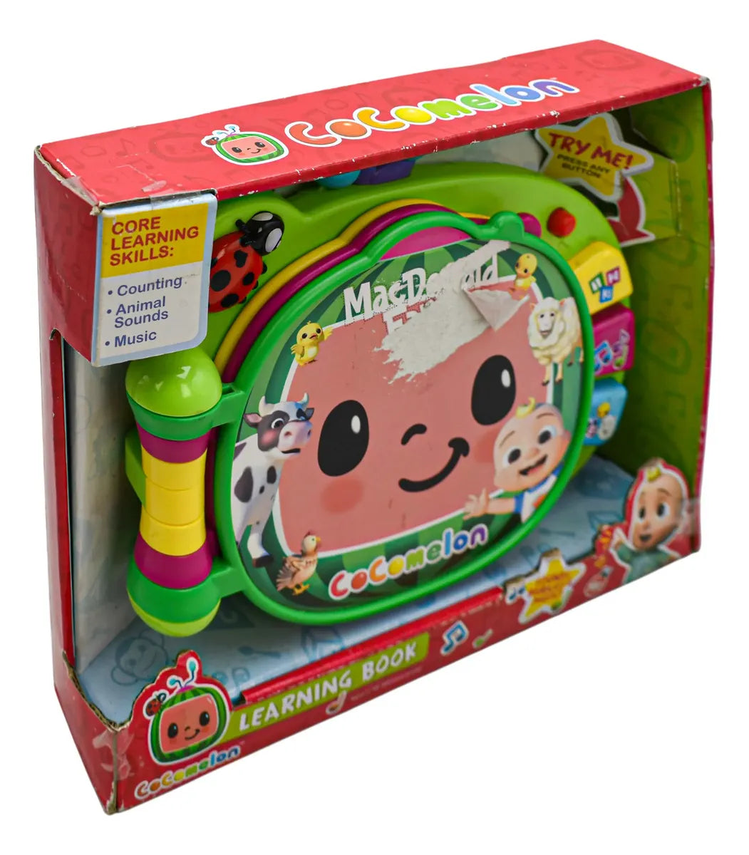 Cocomelon Learning Book Sonido Frases Y Musica Just Play Cf
