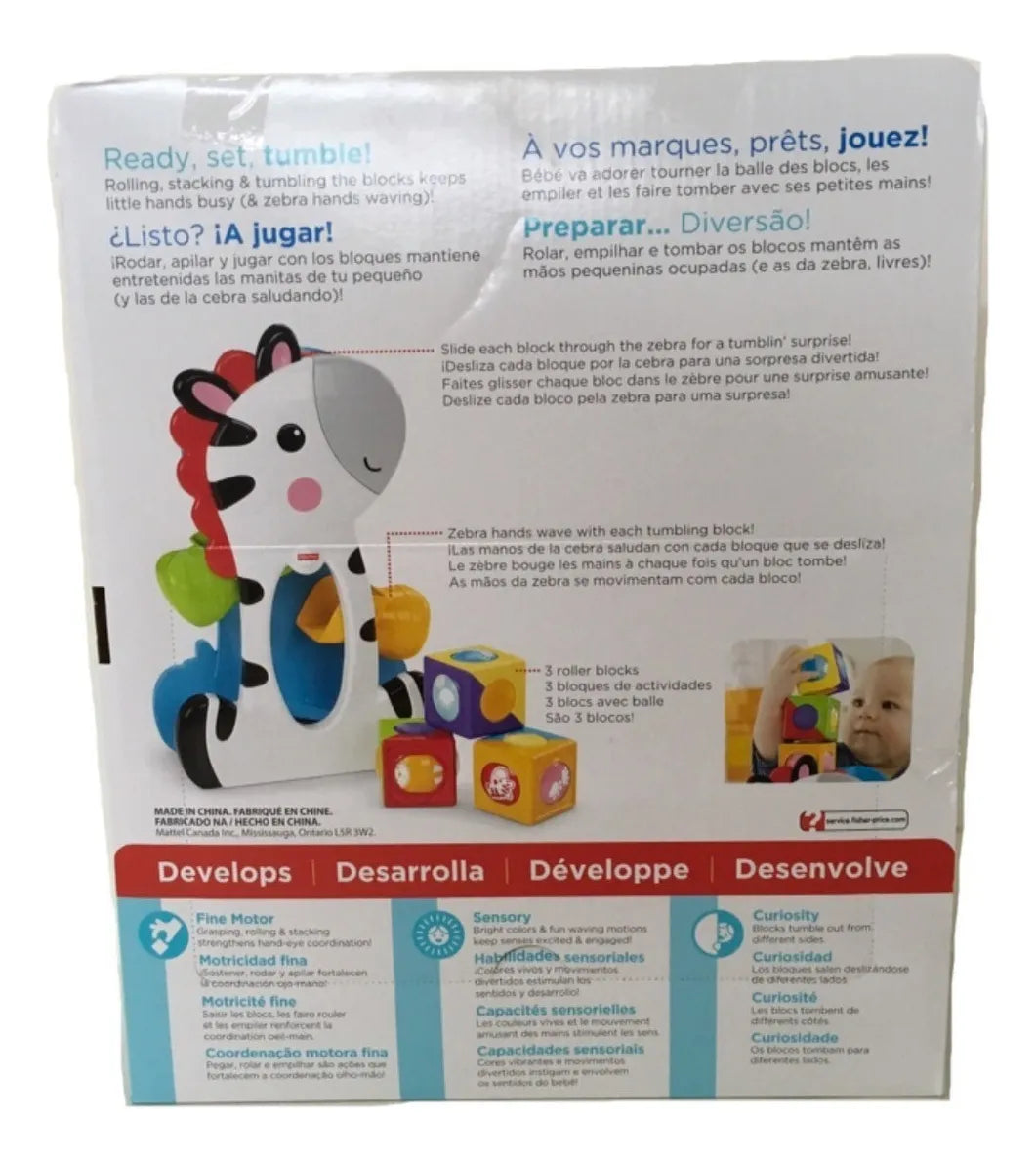 Cebra Bloques De Actividades Fisher Price