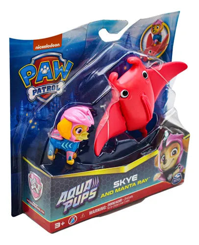 Paw Patrol Skye Y Mantarraya Aqua Pups Spin Master Cd