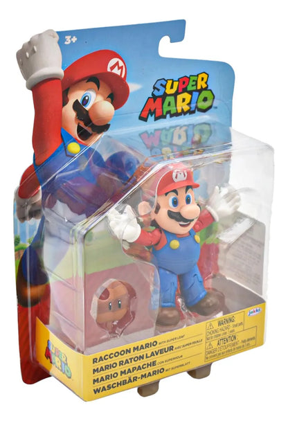 Super Mario Pack Cat Peach Y Mario Hoja Jakks Pacific Cf