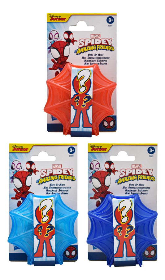 Marvel Spidey Miniamigos Aracnidos Pack 3 Figuras Hasbro