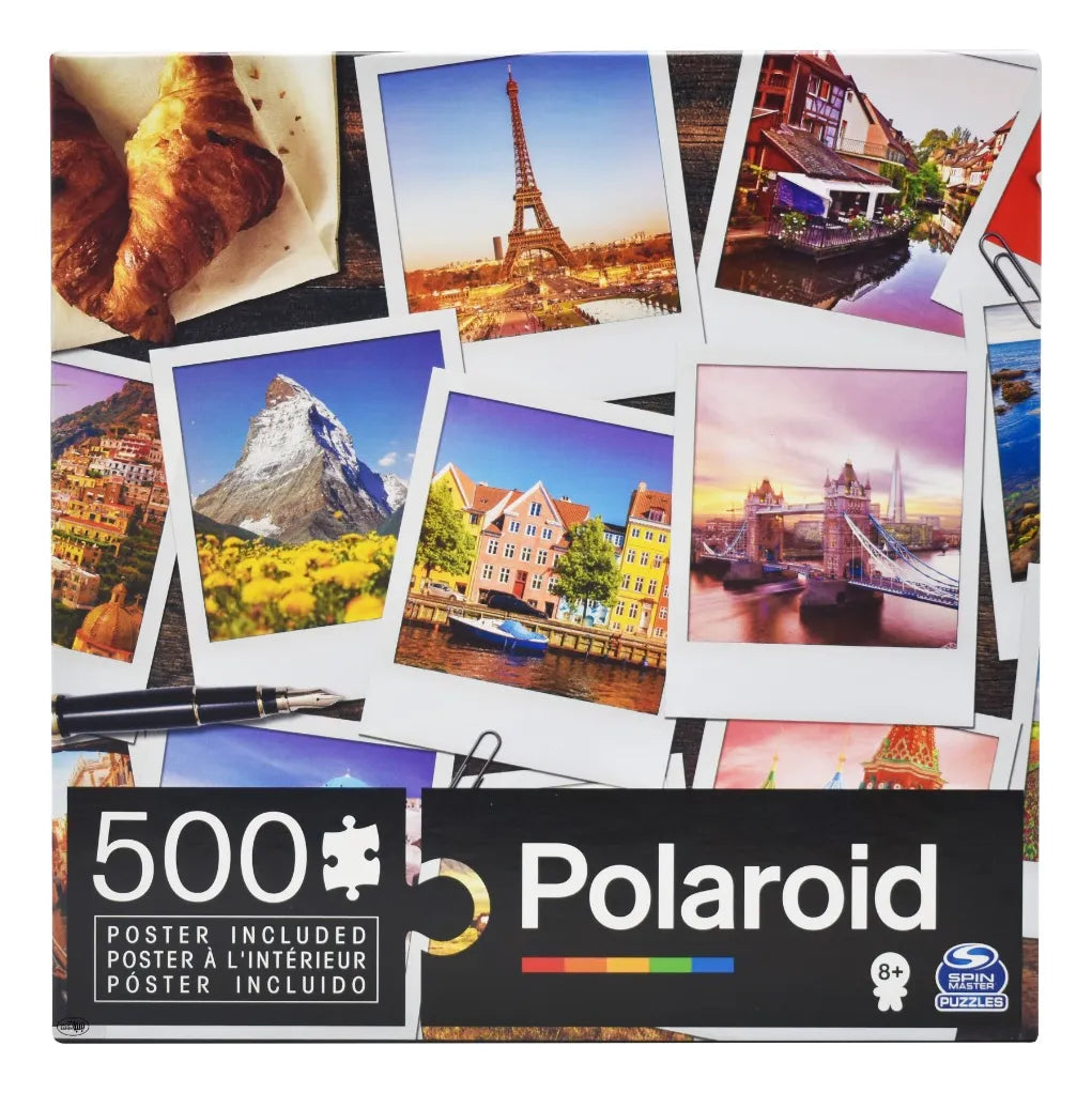 Rompecabezas Viaje Por Europa Polaroid 500pz Spin Master