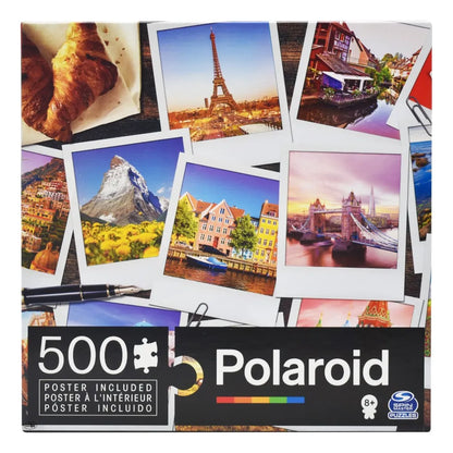 Rompecabezas Viaje Por Europa Polaroid 500pz Spin Master