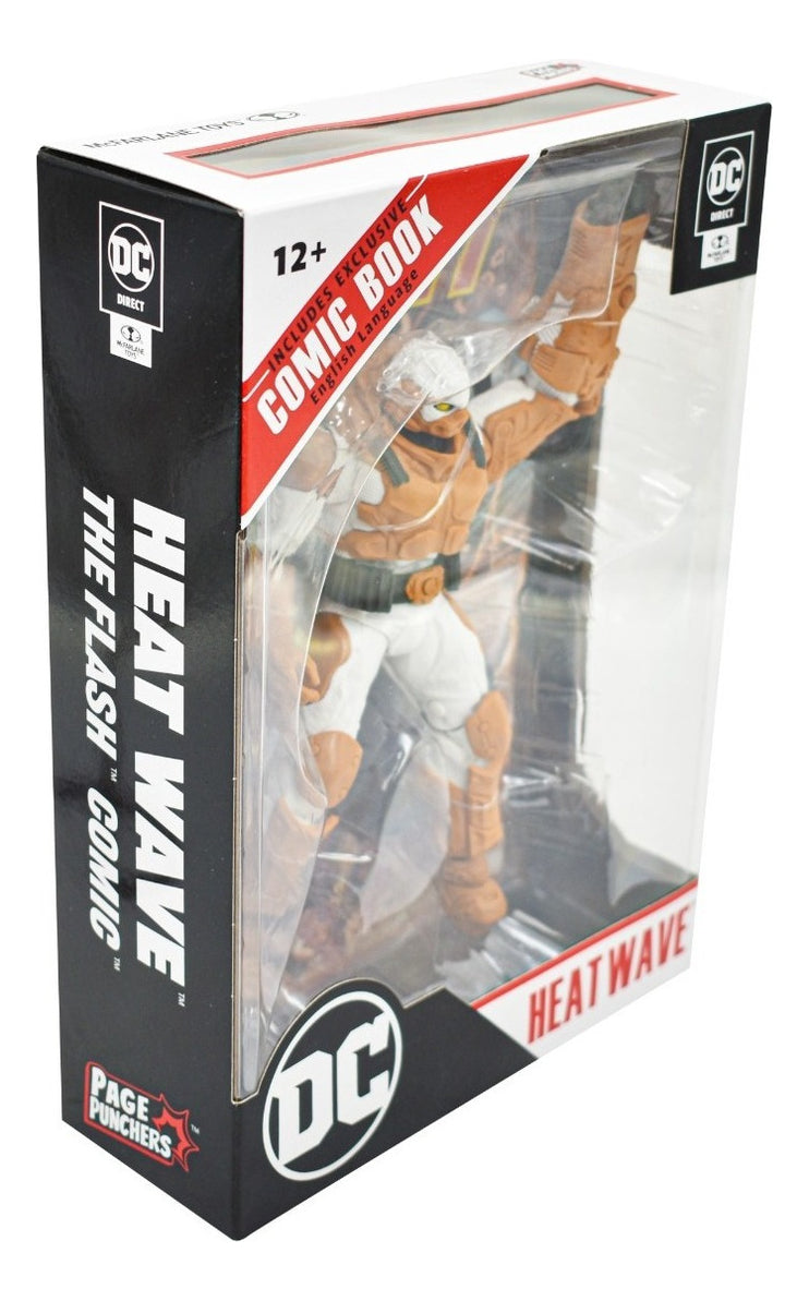Dc Heat Wave The Flash Comic Page Punchers Mcfarlane Toys