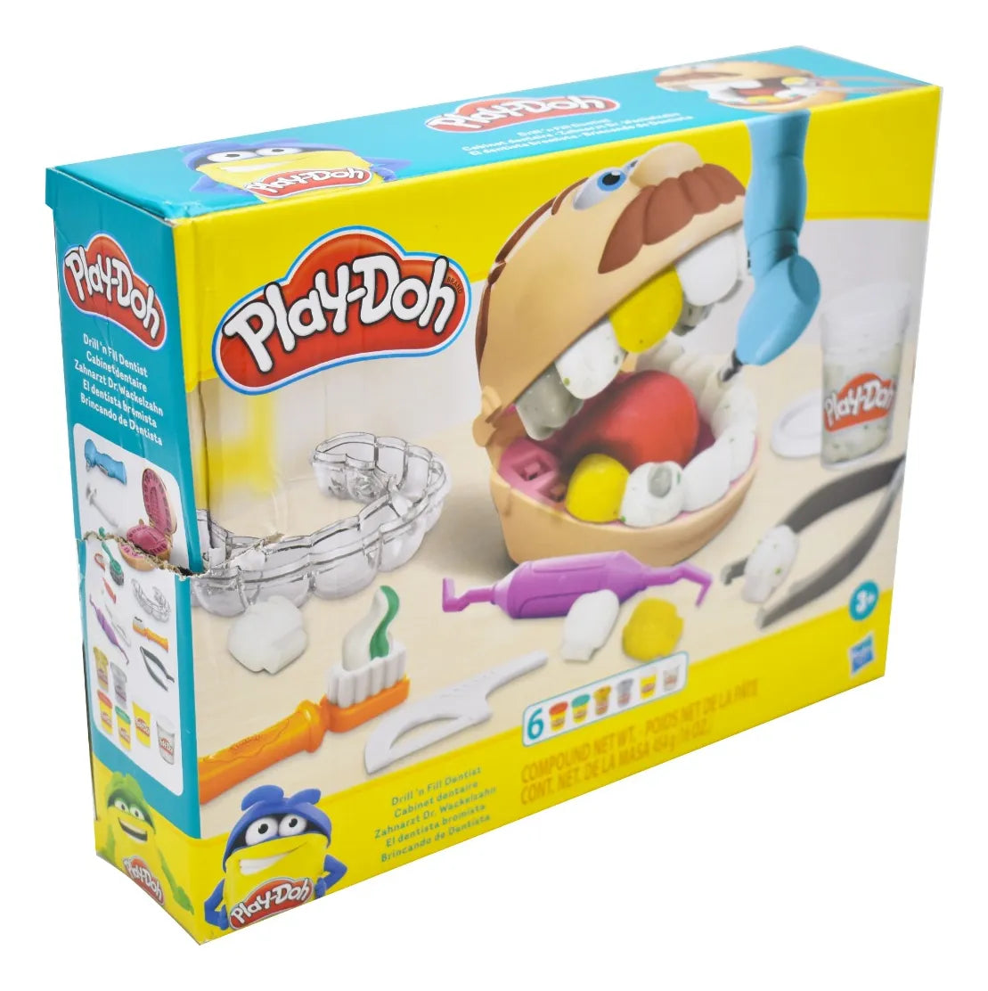 Play Doh El Dentista Bromista 454g Hasbro Cd