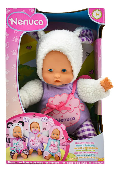 Nenuco Disfraz Suavecito Borrego Panda Y Conejo 29cm Famosa