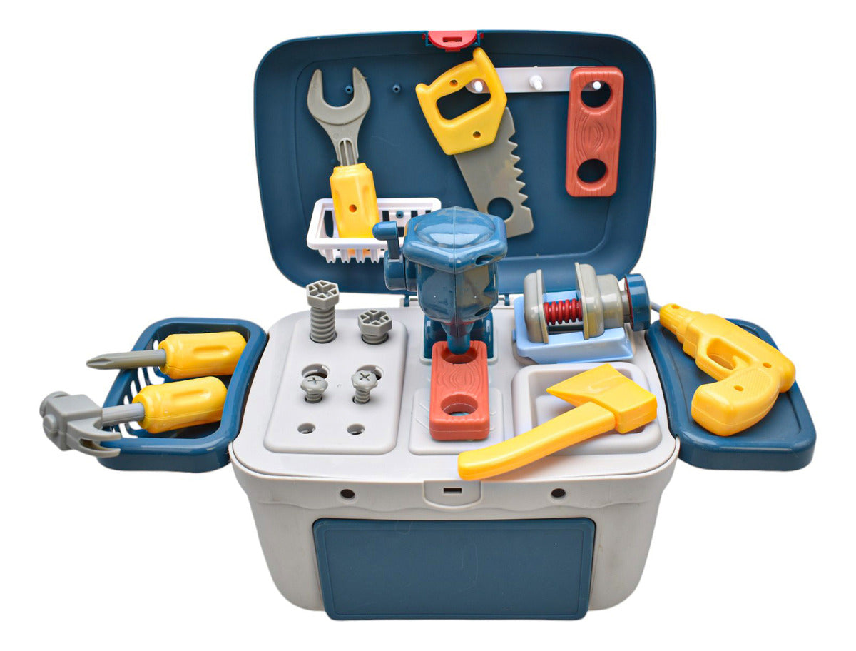 Maletin De Herramientas 2 En 1 Con 26 Piezas Toolbox 13m04