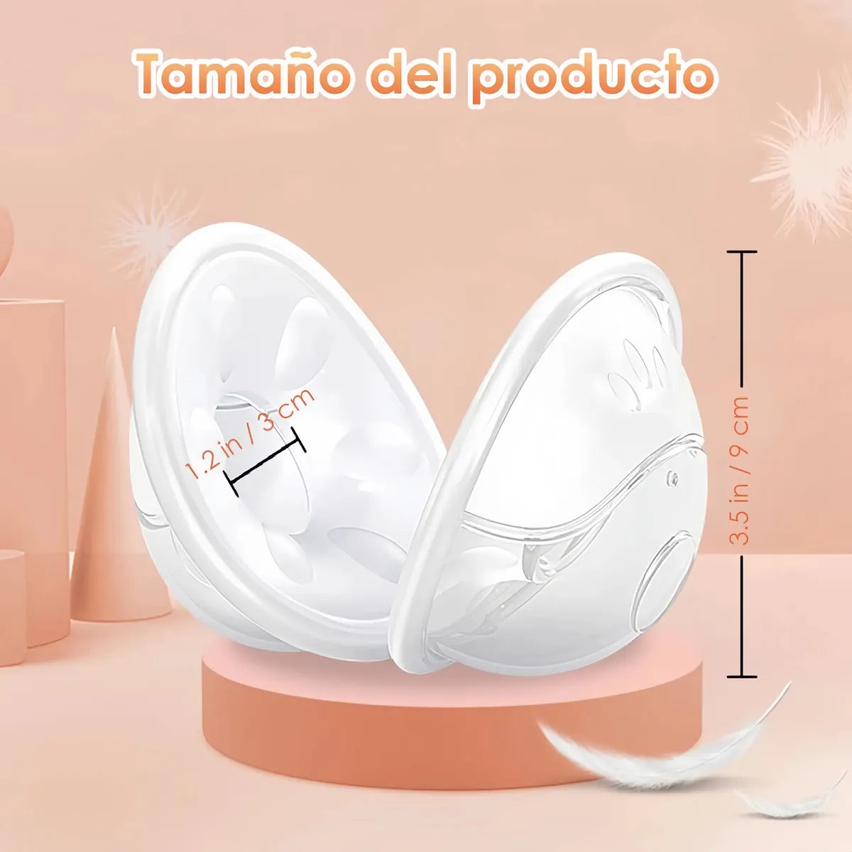 Conchas Recolectoras De Leche Materna Protectores Pezón 6pzs