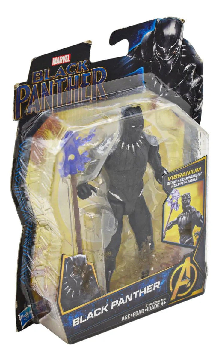 Marvel Avengers Black Panther 15 Cm Lanza Violeta Hasbro Cd