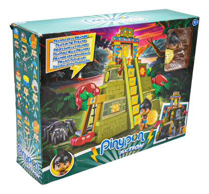Pinypon Action Trampas En Piramide 20 Accesorios Famosa Da