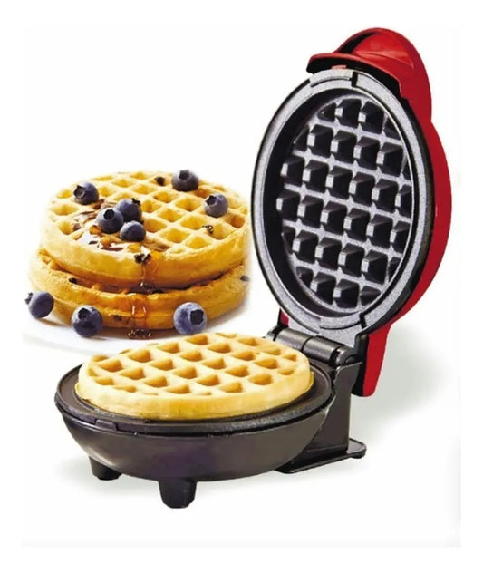 Wafflera Vh Home WP-MK03 Roja Teflón Antiadherente Eléctrica