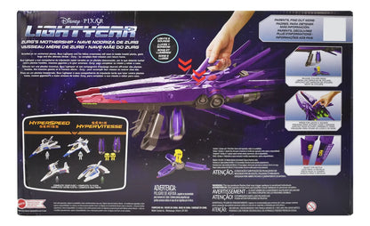 Disney Lightyear Nave Nodriza Zurg Hyperspeed 50cm Mattel Cd