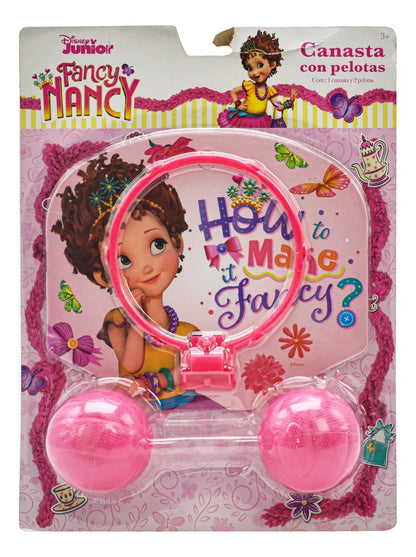 Canasta Con Pelotas Princesas Fancy Nancy 5pz Bestway Cd