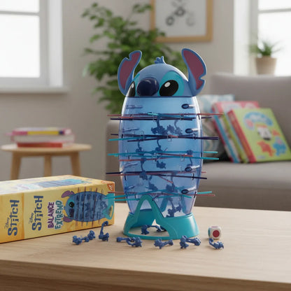 Juego de Mesa Stitch Balance Extremo Original Novelty | Desafío de Equilibrio Divertido para Niños y Fans de Disney