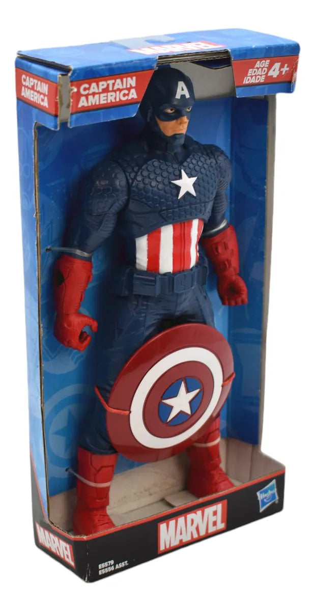 Marvel Capitan America Figuras Basica 24cm Hasbro Da