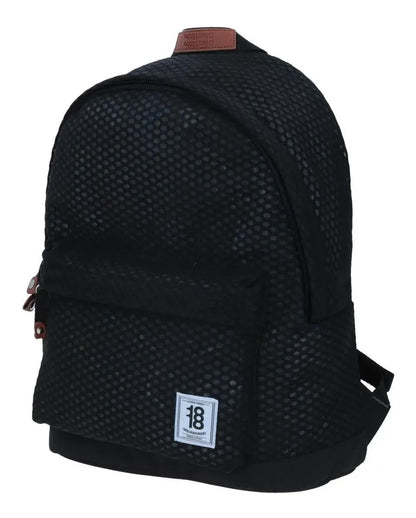 Mochila Luder Semitransparente 1818 Negra Primaria Chenson Negro