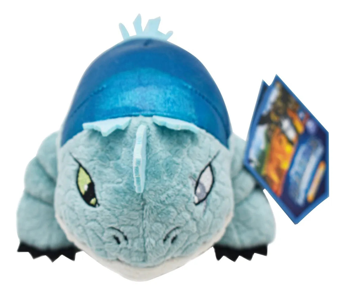 Dragons Los Nueve Reinos Peluche Plowhorn 20cm Spin Master Azul