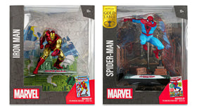 Marvel Pack 2 Figures Iron Man and Spiderman 15 Cm Mc Farlane