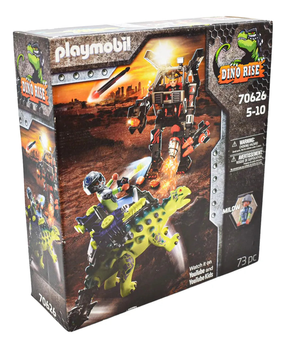 Playmobil Dino Rise 73pz Defensa Del Luchador 70626 Da 73 Dino Rise
