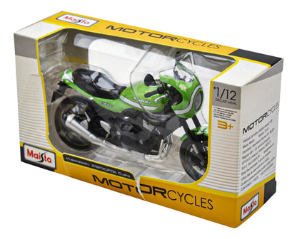 Kawasaki Z900rs Cafe Verde Motocicleta Escala 1:12 Maisto Da Verde