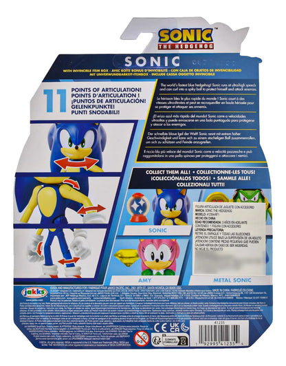 Sonic The Hedgehog Sonic Pack 2 Figuras 9cm Jakks Pacific