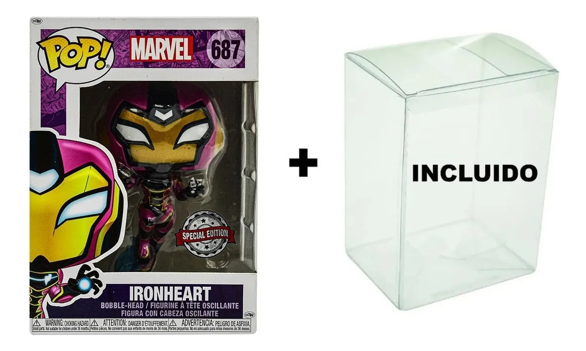 Marvel Ironheart Edicion Especial #687 Funko Pop