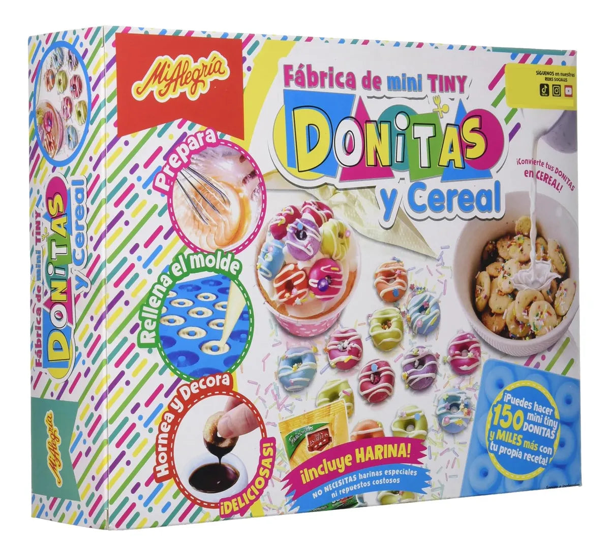My Joy Mini Tiny Donut and Cereal Factory 