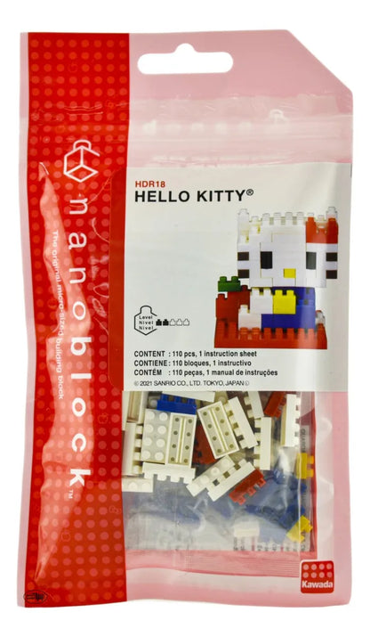 Hello Kitty Pack 3 Personajes 2 Complementos 270pz Nanoblock 270