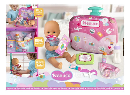 Nenuco Viaja Conmigo Travel With Me Muñeca 30cm Famosa
