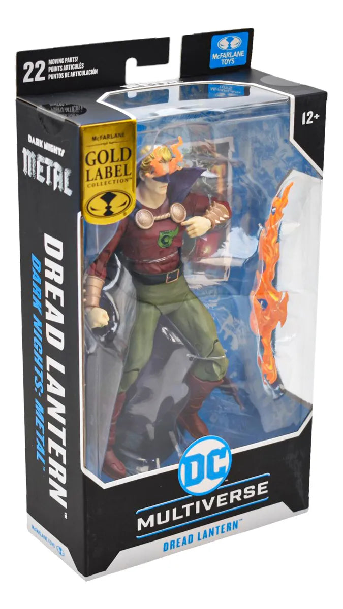 Dc Multiverse Dread Lantern Gold Label 18cm Mcfarlane Da